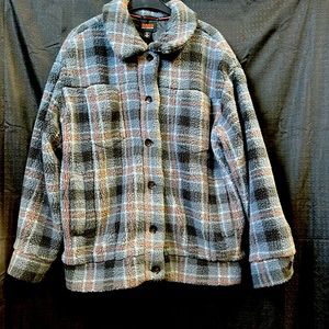 Oversized Bass Outdoor Sherpa Coat size Medium
